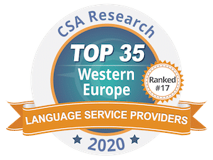 badge Western Europe top 35 2020